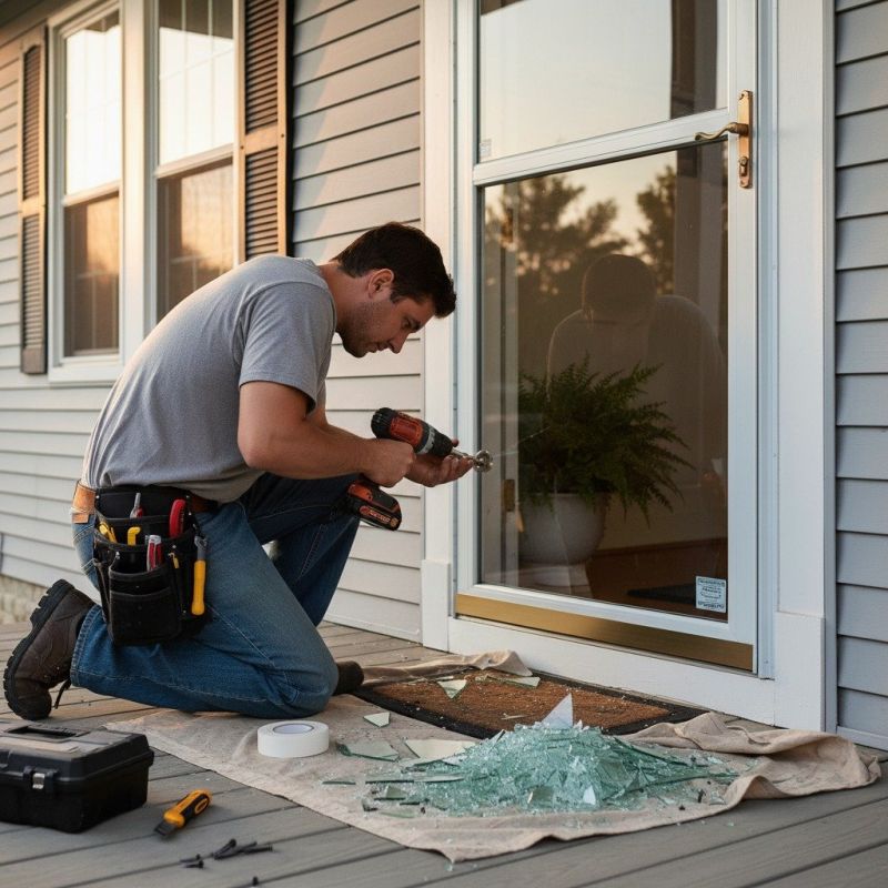 Basement Door Repair
