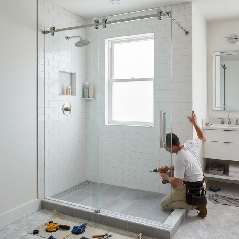 Glass Shower Door Replacement in Littleton, CO