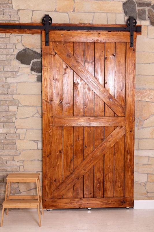Wood Sliding Door Installation in Raleigh, NC