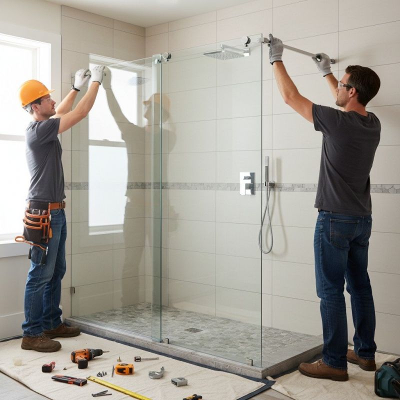 Shower Door Installation in Boulder, CO